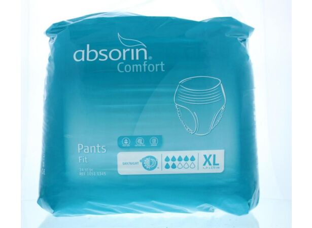 ABSORIN COMFORT PANTS FIT XL