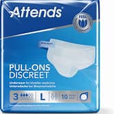 ATTENDS PULL ONS DISCREET/3 LARGE