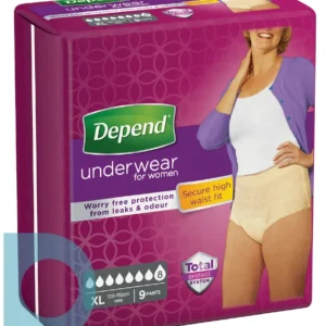 Depend Underwaer for woman XL 10 drup 9 stuks